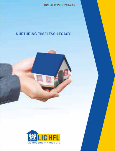 Miniature LIC Housing Finance
 Rapport annuel 2014-2015