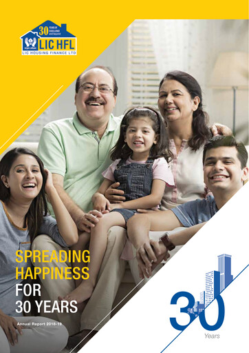 Miniature LIC Housing Finance
 Rapport annuel 2018-2019