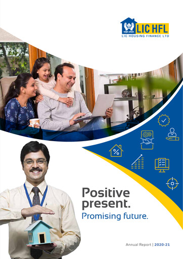 Miniature LIC Housing Finance
 Rapport annuel 2020-2021