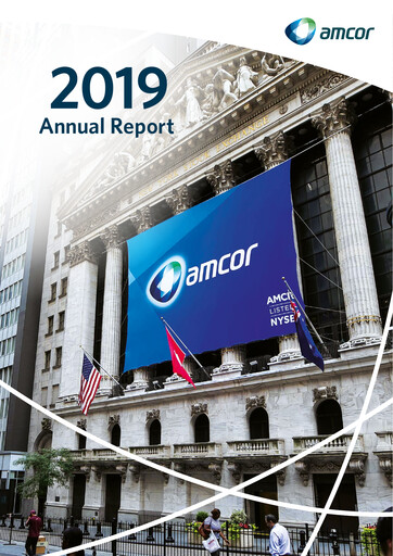Thumbnail Amcor Annual Report 2019