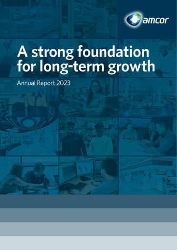 Thumbnail Amcor Annual Report 2023