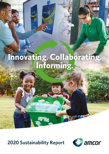 Vorschaubild Amcor Nachhaltigkeitsbericht 2020