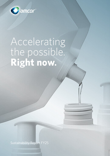 Thumbnail Amcor Sustainability Report 2025