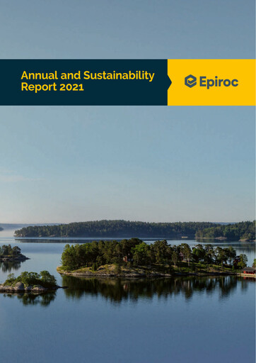 Thumbnail Epiroc Annual Report 2021