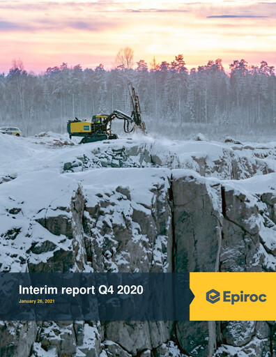 Thumbnail Epiroc Quarterly Report 2020-q4