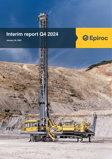Thumbnail Epiroc Quarterly Report 2024-q4