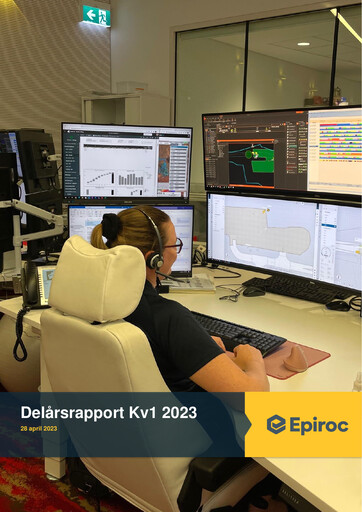 Thumbnail Epiroc Quarterly Report 2023-q1
