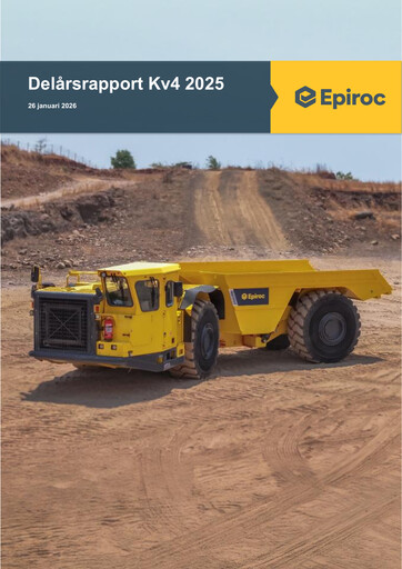 Thumbnail Epiroc Quarterly Report 2025-q4