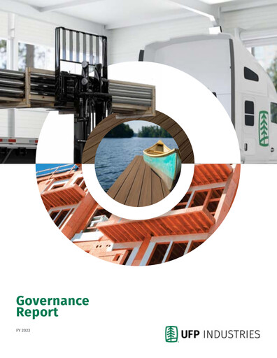 Thumbnail UFP Industries
 ESG Report 2023
