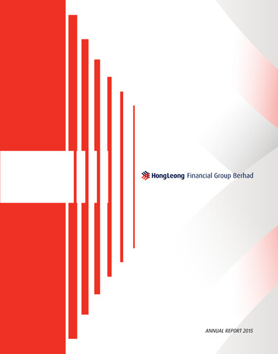 Miniature Hong Leong Financial Group Rapport annuel 2015