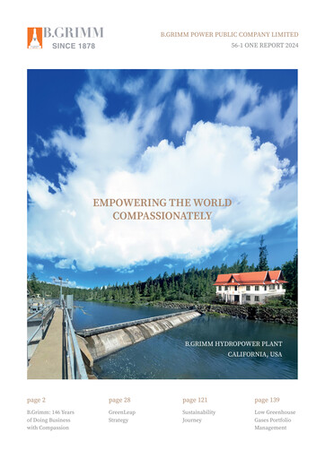 Thumbnail B.Grimm Power Annual Report 2024