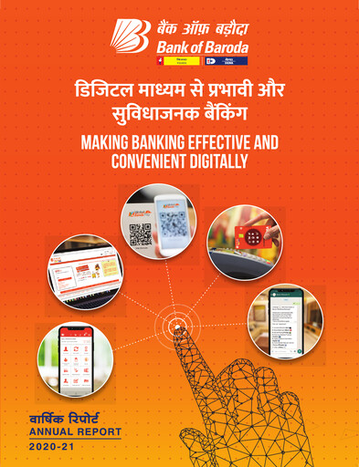 Thumbnail Bank of Baroda
 Annual Report 2020-2021