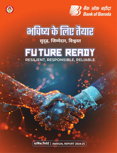 Thumbnail Bank of Baroda
 Annual Report 2024-2025