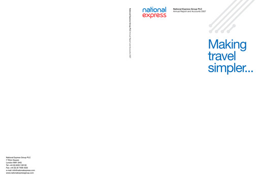 Miniature Mobico Group Rapport annuel 2007