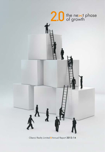 Thumbnail Oberoi Realty
 Annual Report 2013-2014