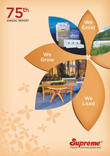 Thumbnail Supreme Industries
 Annual Report 2016-2017