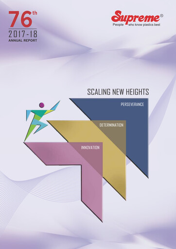 Thumbnail Supreme Industries
 Annual Report 2017-2018