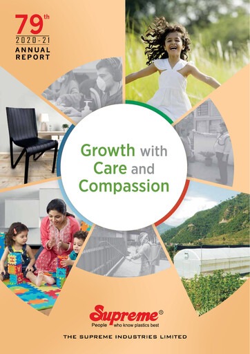 Thumbnail Supreme Industries
 Annual Report 2020-2021