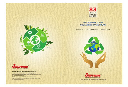Thumbnail Supreme Industries
 Annual Report 2024-2025