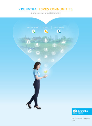 Miniature Krung Thai Bank Rapport de durabilité 2019
