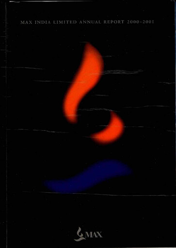 Thumbnail Max Financial Services
 Annual Report 2000-2001