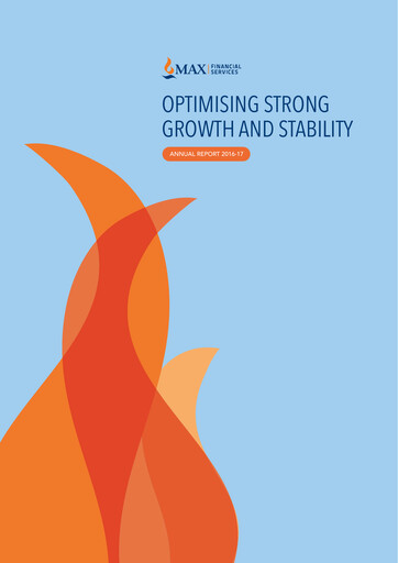 Thumbnail Max Financial Services
 Annual Report 2016-2017