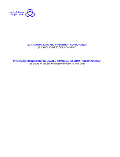 Thumbnail Al Rajhi Bank Half-year Report 2024-h1