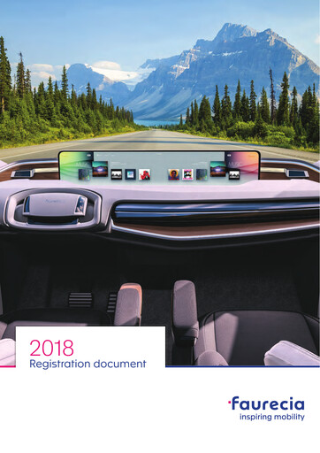 Miniature Forvia SE Document d'enregistrement universel 2018