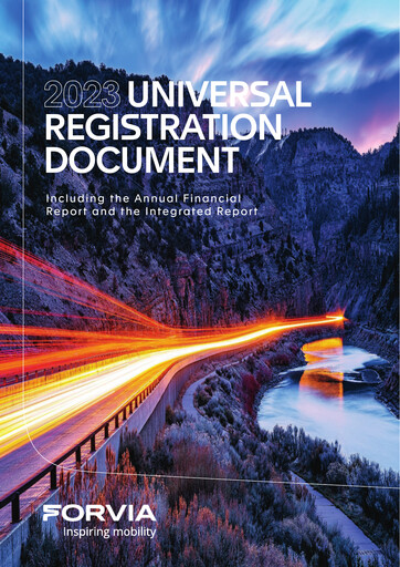 Miniature Forvia SE Document d'enregistrement universel 2023