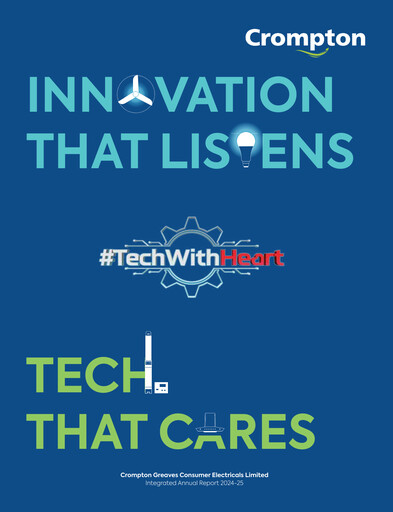 Thumbnail Crompton Greaves Consumer Electricals Annual Report 2024-2025