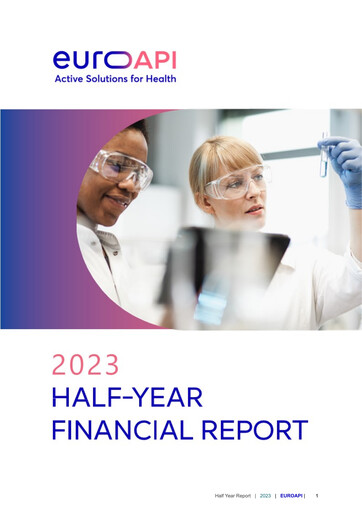 Thumbnail Euroapi Half-year Report 2023-h1