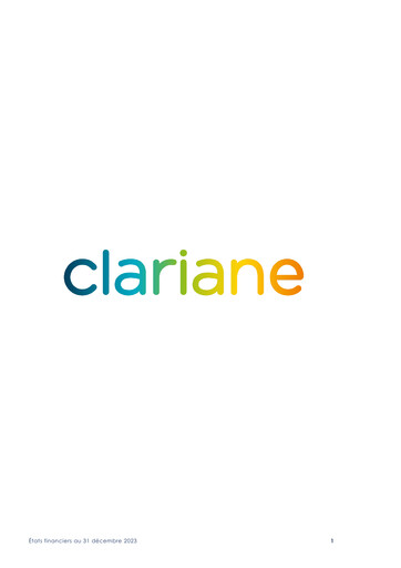 Thumbnail Clariane Financial Statement 2023