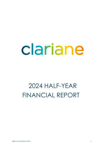 Thumbnail Clariane Half-year Report 2024-h1