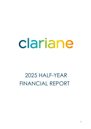 Thumbnail Clariane Half-year Report 2025-h1