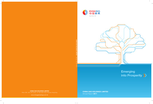 Thumbnail China Gas
 Annual Report 2011