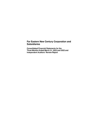 Thumbnail Far Eastern New Century Quarterly Report 2023-q1