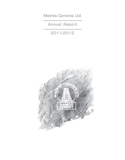 Thumbnail Ramco Cements
 Annual Report 2011-2012