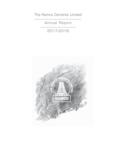 Thumbnail Ramco Cements
 Annual Report 2017-2018