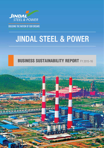 Thumbnail Jindal Steel & Power

 Sustainability Report 2015-2016