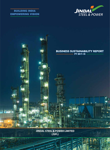 Thumbnail Jindal Steel & Power

 Sustainability Report 2017-2018
