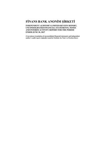 Thumbnail QNB Finansbank Half-year Report 2017-h1