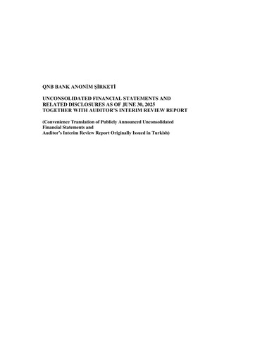 Thumbnail QNB Finansbank Half-year Report 2025-h1