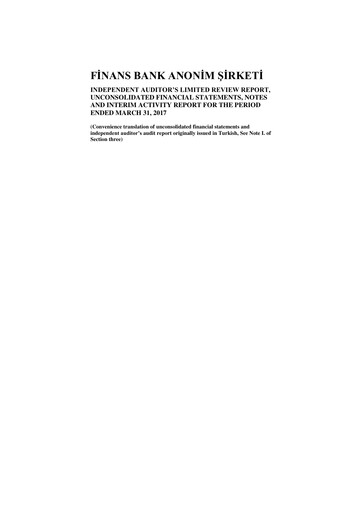Thumbnail QNB Finansbank Quarterly Report 2017-q1