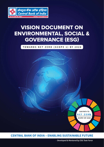 Thumbnail Central Bank of India ESG Report 2024-2025