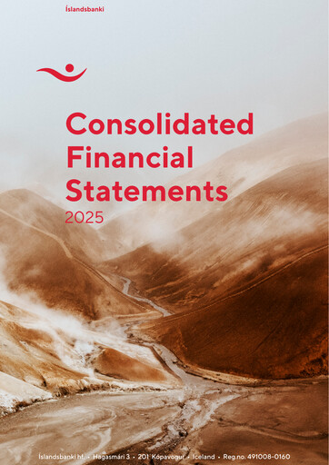 Thumbnail Íslandsbanki Financial Statement 2025