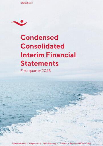 Thumbnail Íslandsbanki Quarterly Report 2025-q1