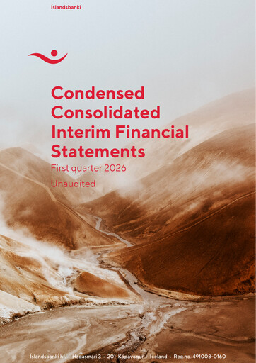 Thumbnail Íslandsbanki Quarterly Report 2026-q1