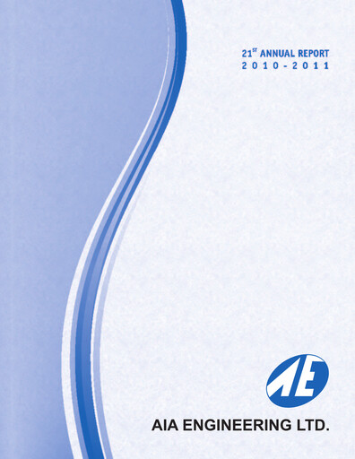 Miniature AIA Engineering Rapport annuel 2010-2011