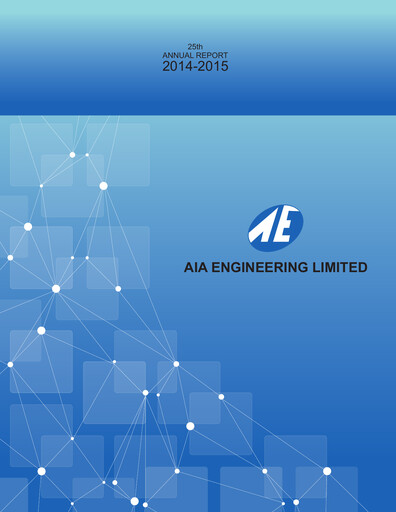 Miniature AIA Engineering Rapport annuel 2014-2015