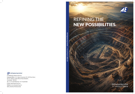 Thumbnail AIA Engineering Annual Report 2025-2026